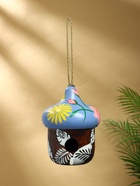 Подвесной декор "Скворечник-орешек" дерево 25х20х20 см - фото 809305154