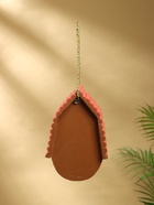 Подвесной декор "Скворечник" дерево 23х15х18 см, цв. красно-коричневый - фото 809305168