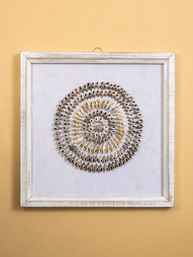 Панно «Композиция из ракушек», 45×3×45 см