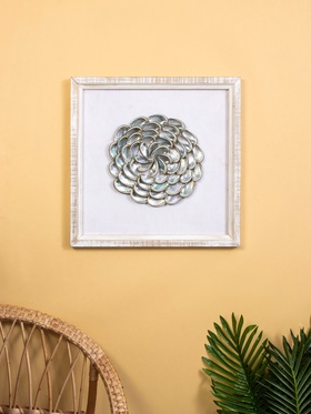 Панно «Композиция из ракушек», 45×3×45 см