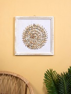 Панно «Композиция из ракушек», 45×3×45 см - фото 809305221