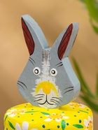 Шкатулка «Заяц», 9×9×16 см, дерево - Фото 4