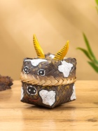 Корзинка «Бычок», 10×10×13 см, бамбук 10853633