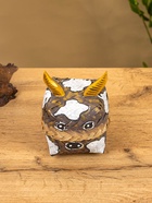 Корзинка «Бычок», 10×10×13 см, бамбук 10853633