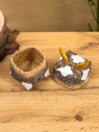 Корзинка «Бычок», 10×10×13 см, бамбук 10853633