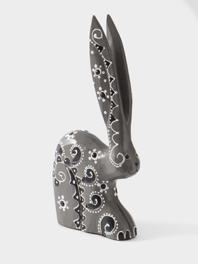 Сувенир «Заяц», 10×3×24 см, дерево 10853635