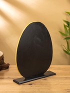 Сувенир "Яйцо" МДФ 25х6х30 см,  цв. жёлтый - фото 59846949