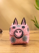 Корзинка «Поросёнок», 8×8×13 см, бамбук - фото 809305280