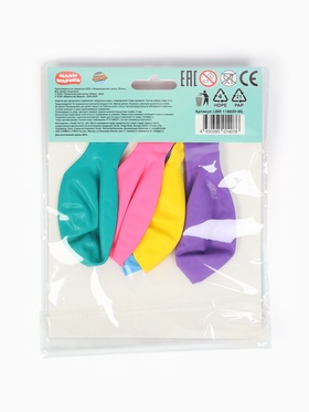 Воздушные шары латексные 12" «Малышарики», 5 шт.