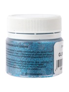 Декоративные блёстки LUXART LuxGlitter (сухие), 20 мл, размер 0.2 мм, голубые - Фото 3