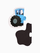 УЦЕНКА Магнитные макси-пазлы в металлической коробке «Синий трактор на ферме» - Фото 5