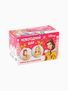 УЦЕНКА Набор для творчества Елочные шары под раскраску Принцессы + краски, набор 2 шт - Фото 4