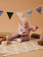 Костюм для девочки (худи, брюки) «Крошка Я. Киса», рост 92-98 см, розовый, лиловый - Фото 2