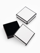 Коробочка подарочная под набор «Стиль», 9×9 см, чёрно-белая (6 шт) - фото 809262817