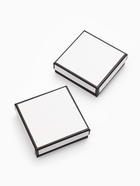 Коробочка подарочная под набор «Стиль», 9×9 см, чёрно-белая (6 шт) - фото 809262818