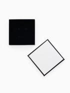 Коробочка подарочная под набор «Стиль», 9×9 см, чёрно-белая (6 шт) - фото 809262820