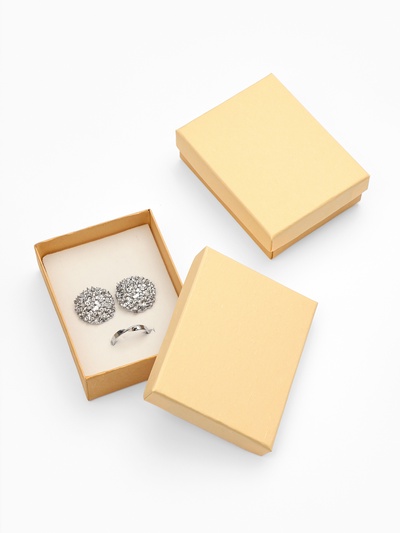 Коробочка подарочная под набор «Нежность», 7×9 см, бежевая