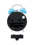 Часы - будильник настольные «Классика», дискретный ход, 12×8.5 см, от батареек АА, голубые - фото 58176132