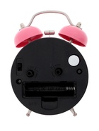 Часы - будильник настольные «Классика», дискретный ход, 12×8.5 см, от батареек АА, розовые - фото 58176137