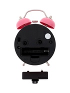 Часы - будильник настольные «Классика», дискретный ход, 12×8.5 см, от батареек АА, розовые - фото 58176138