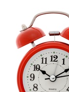 Часы - будильник настольные «Классика», дискретный ход, 12×8.5 см, от батареек АА, красные - фото 118994544