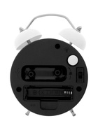 Часы - будильник настольные «Классика», дискретный ход, 12×8.5 см, от батарейки АА, белые 10941224