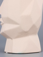 УЦЕНКА Ваза керамика «Формы лица» 9×10×22.5 см, бежевый 10946227