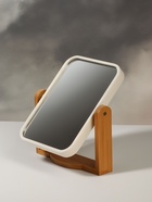 УЦЕНКА Зеркало настольное BAMBOO, прямоугольное, 16.5×19×4.5 см, (12.5×17 см), бамбуковое - Фото 2