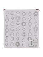 УЦЕНКА Зеркало (гиб ножка) прям-к (1) б/увел BAMBOO 16.5×19,5/16.5×26 см металл/бамбук к/короб QF 750 - Фото 5