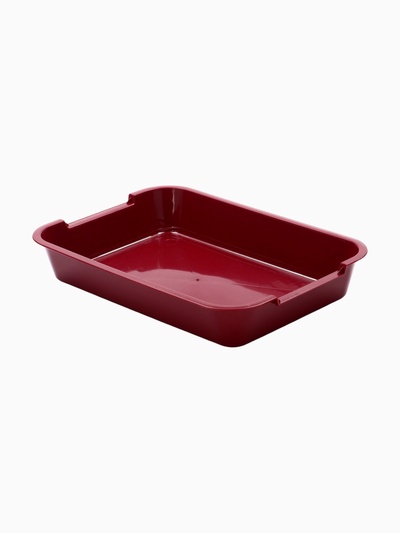 УЦЕНКА Туалет средний 36×26×6.5 см, бордовый