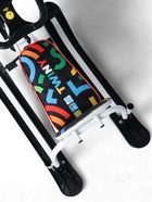 УЦЕНКА Снегокат «Twiny 2+», графичный, со спинкой, с родительской ручкой, белый, чёрный, TW2+/ГФ Nika - Фото 6
