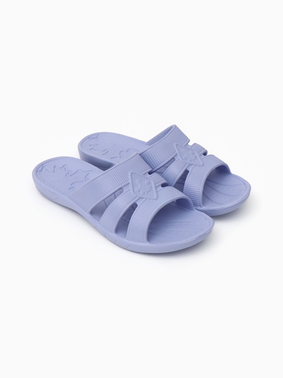 Сланцы женские «Флора», размер 38-39, лавандовые