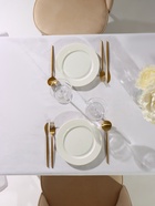 Скатерть «Доляна», белая, 110×140±3 см - фото 809286113