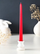 Набор свечей конических 2.2×24 см, 4 шт., 50 г, 8 ч, МИКС - фото 58176161