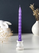 Набор: свечи ароматизированные витые 1.9×24 см, 4 шт., 40 г, 8 ч, эклипс - Фото 1