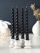 Набор: свечи ароматические витые 1.9×24 см, 4 шт., 40 г, 8 ч, смородина - Фото 2