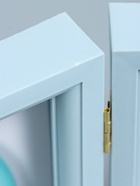 УЦЕНКА Фоторамка пластик 13×18 см с полим.глиной «Отпечаток ладошки и ножки» голубая 20.5×46.5 см - Фото 12