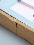 УЦЕНКА Фоторамка пластик 13×18 см с полим.глиной «Отпечаток ладошки и ножки» голубая 20.5×46.5 см - Фото 18