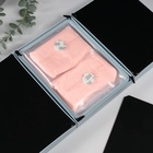 УЦЕНКА Фоторамка пластик 13×18 см с полим.глиной «Отпечаток ладошки и ножки» голубая 20.5×46.5 см - Фото 10