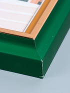 УЦЕНКА Фоторамка пластик формат А4 «Стефания» зеленая с золотым 4.4×26×34.5 см - Фото 5