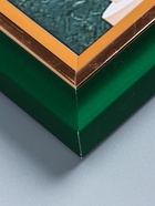 УЦЕНКА Фоторамка пластик формат А4 «Стефания» зеленая с золотым 4.4×26×34.5 см - Фото 8