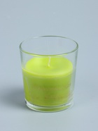 УЦЕНКА Свеча в стакане ароматическая «Рождественская ёлка», 6.5×8 см, зеленый - Фото 6