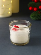 Новогодний набор ароматический: свеча, диффузор и палочки «Каштановый пудинг» - Фото 3