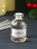 Новогодний набор ароматический: свеча, диффузор и палочки «Каштановый пудинг» - Фото 5