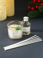 Новогодний набор ароматический: свеча, диффузор и палочки «Прикосновение зимы» - Фото 1