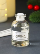 Новогодний набор ароматический: свеча, диффузор и палочки «Прикосновение зимы» - Фото 5