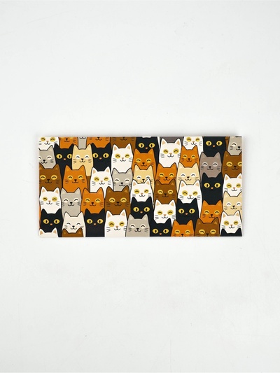 Конверт для денег «Котики», 16.5×8 см