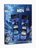 Подарочный набор мужской Norland Men Ice Freshness, гель для душа 250 мл, шампунь 250 мл - Фото 5
