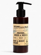 Подарочный набор женский VEGAN.Love.Studio, гель для душа, крем-лосьон, парфюмированный, перец, амбра, нероли - Фото 6