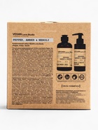 Подарочный набор женский VEGAN.Love.Studio, гель для душа, крем-лосьон, парфюмированный, перец, амбра, нероли - Фото 8